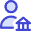 Bank Broker Icon from Core Duo Set