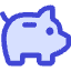 Piggy Bank Icon from Core Duo Set