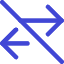 Swap Exchange Transaction Off Disabled Icon from Core Duo Set