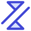 Triangle Arrow Transfer Diagonal Large 1 Icon from Core Duo Set