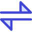 Triangle Arrow Transfer Horizontal Large 1 Icon from Core Duo Set