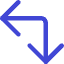 Line Arrow Top Right Corner Large Icon from Core Duo Set