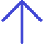 Line Arrow Up Large 1 Icon from Core Duo Set