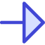Triangle Arrow Right Large 1 Icon from Core Duo Set