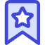 Bookmark Favorite Star Icon from Core Duo Set