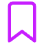 Bookmark Solo Icon from Core Neon Set