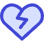 Broken Heart Icon from Core Duo Set