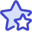 Double Star Icon from Core Duo Set