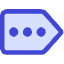 Tag Label More Option Icon from Core Duo Set