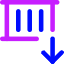 Container Unload Icon from Core Neon Set