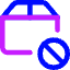 Shipment Block Icon from Core Neon Set