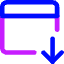 Browser Download Icon from Core Neon Set