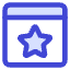 Browser Favorite Star Icon from Core Duo Set
