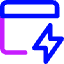 Browser Flash Icon from Core Neon Set
