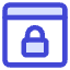 Browser Lock Icon from Core Duo Set