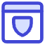 Browser Shield Icon from Core Duo Set