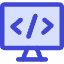 Code Monitor 1 Icon from Core Duo Set