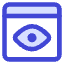 Web Browser Preview View Count Icon from Core Duo Set