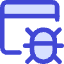 Bug Virus Browser Icon from Core Duo Set