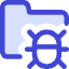 Bug Virus Folder Icon from Core Duo Set