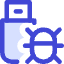 Bug Virus Usb Icon from Core Duo Set