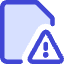Threat Document Icon from Core Duo Set
