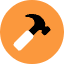 Hammer Icon from Kameleon Pop - Free Set