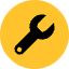Wrench Icon from Kameleon Pop - Free Set