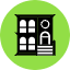 Apartment Icon from Kameleon Pop Set