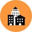 Buildings Icon from Kameleon Pop Set