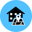House Location Icon from Kameleon Pop Set