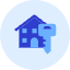 House Lock Icon from Kameleon Duo Set