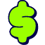 $ Dollar Icon from Stickies Duo Set