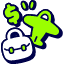 Business Trip Icon from Stickies Duo Set