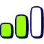 Graph Bar Icon from Stickies Duo Set
