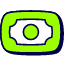 Money Bill Icon from Stickies Duo Set