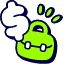 Money Briefcase Icon from Stickies Duo Set