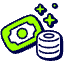 Pile Of Money Icon from Stickies Duo - Free Set