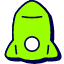 Rocket Icon from Stickies Duo Set