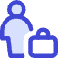 Office Worker Icon from Core Duo Set