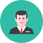 Businessman 1 Icon from Kameleon Colors Set