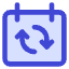 Calendar Refresh Icon from Core Duo Set