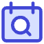 Calendar Search Icon from Core Duo Set