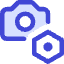 Camera Setting Bolt Nut Icon from Core Duo Set