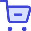 Shopping Cart Subtract Icon from Core Duo Set