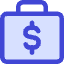 Briefcase Dollar Icon from Core Duo Set