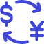 Cash Exchange Rate Icon from Core Duo Set