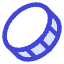Coin Diagonal Icon from Core Duo Set