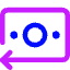 Money Refund Cashback Icon from Core Neon Set