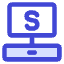 Cashier Machine 2 Icon from Core Duo Set